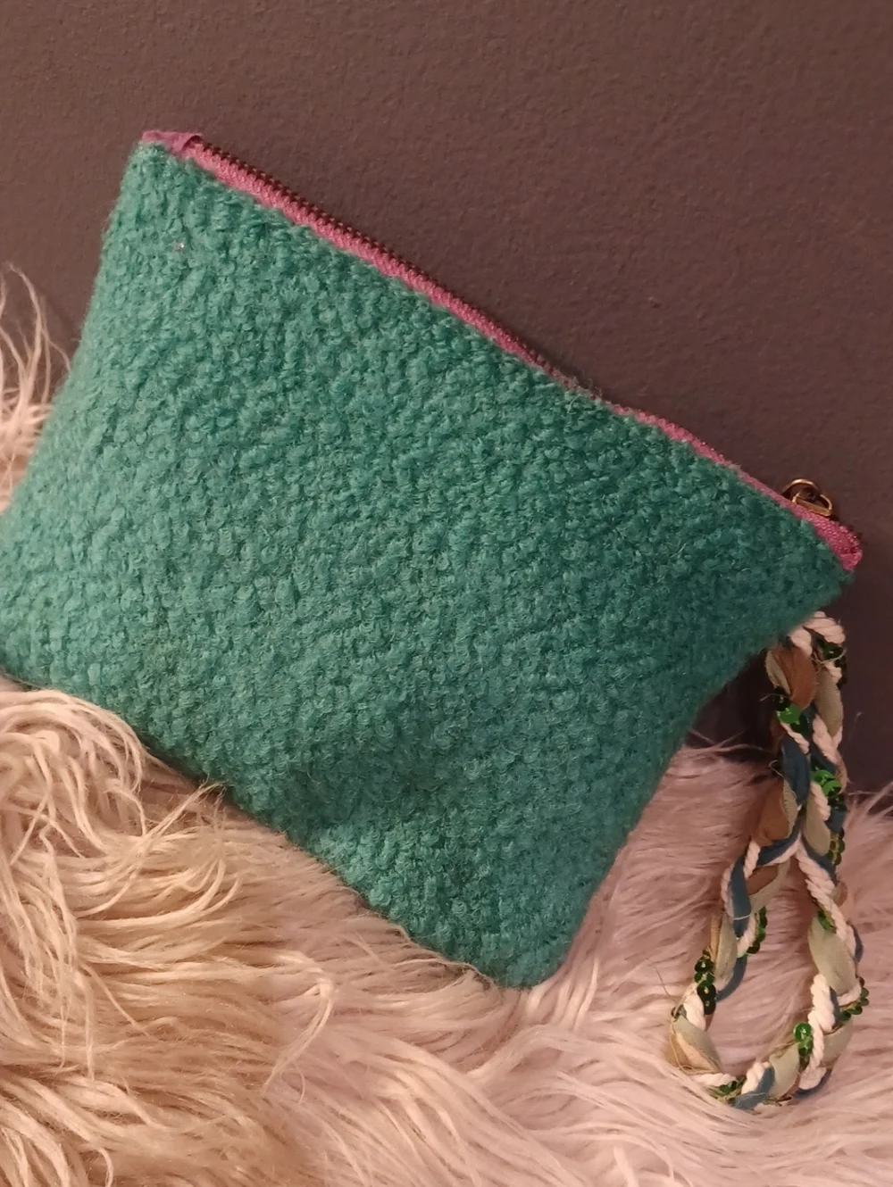Natural Life Adorable Owl Wristlet